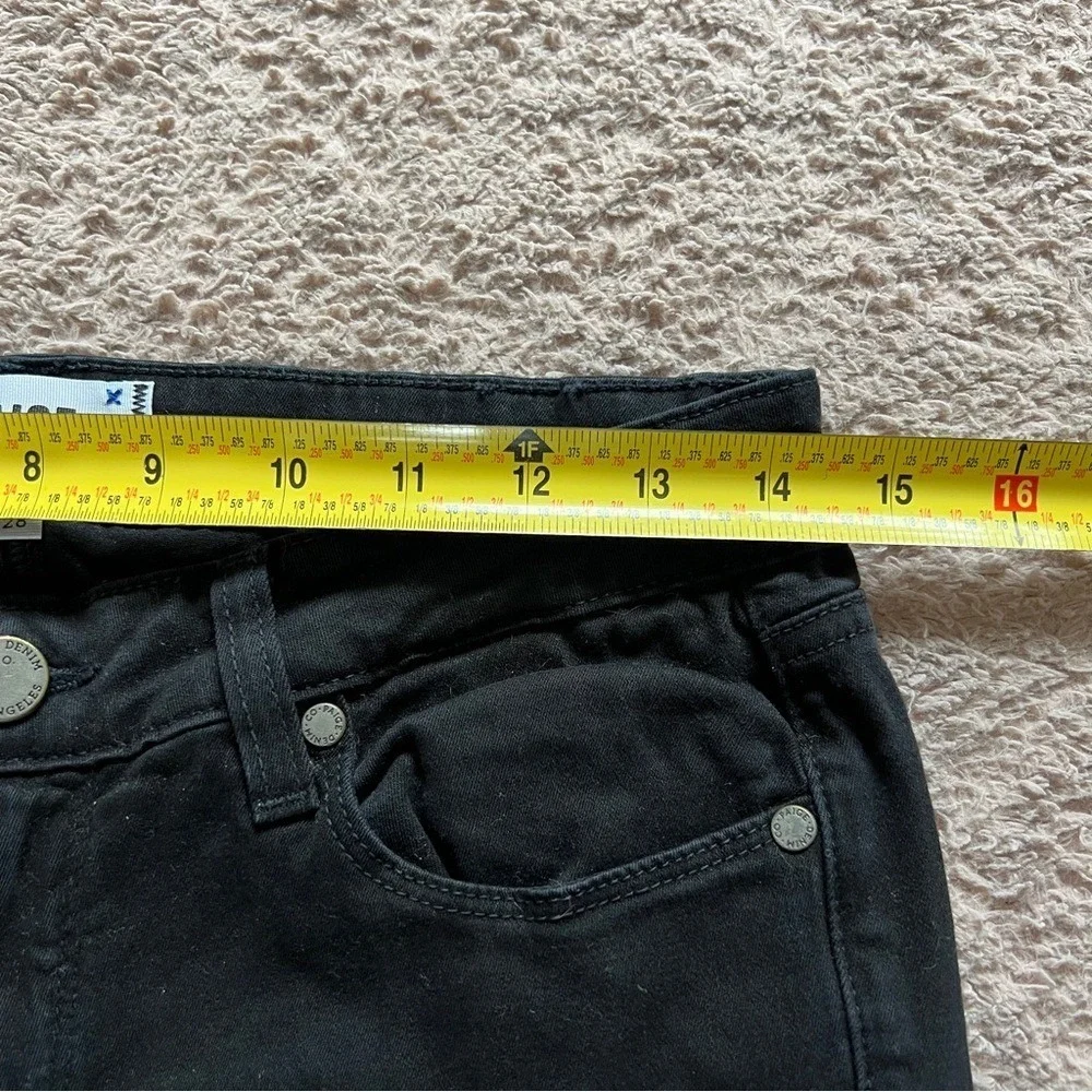 PAIGE‎ Verdugo Ultra Skinny Denim Jeans Preppy Minimalist Biker Moto Size 28